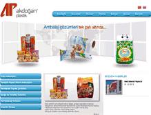 Tablet Screenshot of akdoganplastik.com